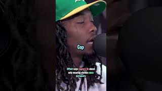 Offset in rappers capping about clothes #offset #themigos #hiphopculture #saycheesetv #rapper Profile