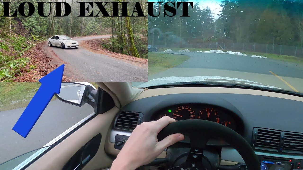 BMW E46 Street Drifting POV