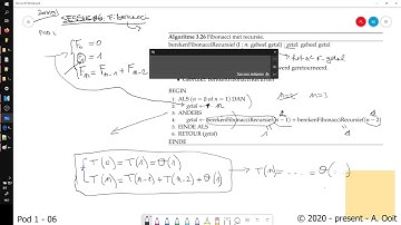 [Pod i - 06] Rij van Fibonacci - Recursief iteratief