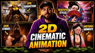 Create 2D Cinematic AI Animation Videos (Full Workflow)
