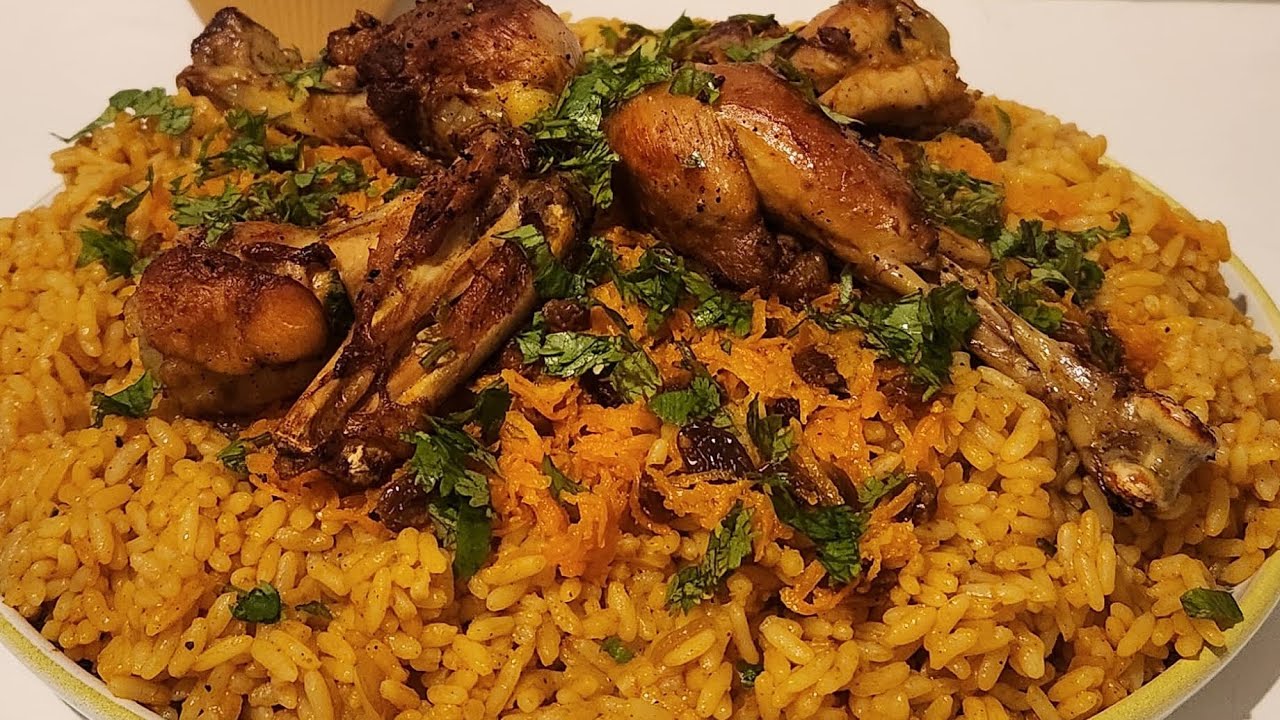 روز بالدجاج رائع جدا 😋😋😋