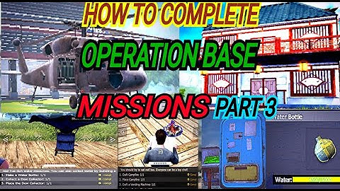 How To Complete Operation Base Missions☑️Operation Base Beginner Guide💯Last island of survival🌹Part3