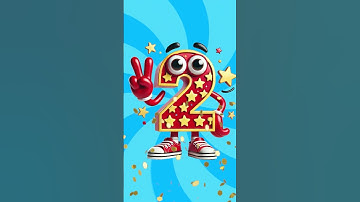 Number 2 🥰 | Dancing Two, Tracing, and Counting 2 | Puchu & Friends #shorts #nurseryrhymes #abcd