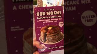 Trader Joe’s Ube Mochi Pancake and Waffle Mix