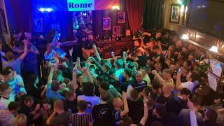 Video thumbnail of "Damien Quinn singing Celtic Symphony to the fans in Rome 2019"