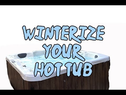 My Diy Hot Tub Winterization Project