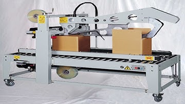 carton sealing machine automatic case sealer equipment máquinas de sellado cartón automática