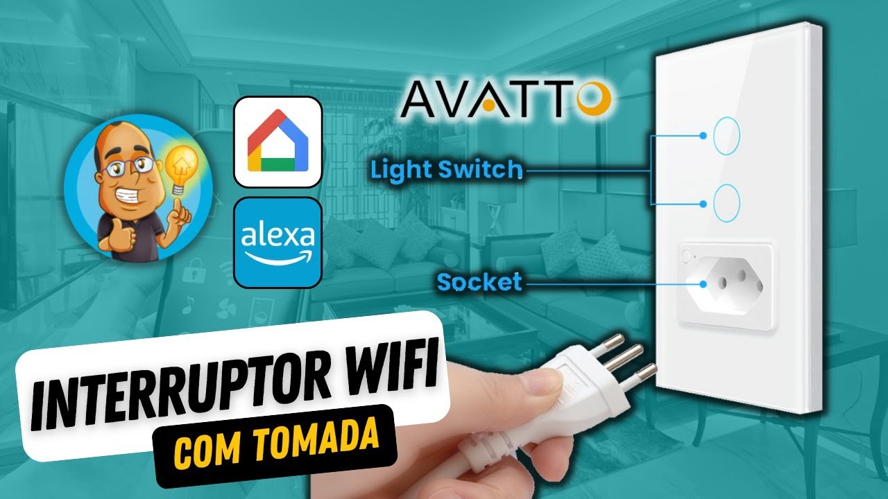 Tomada Inteligente Wifi Novadigital Smart Home Automação Residencial  Celular Wk-BR