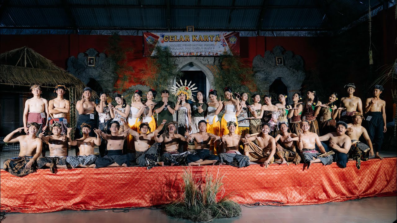 Ujian Praktek Seni Budaya,Bahasa Bali,P5 “SAYAH” Kelas XII B3