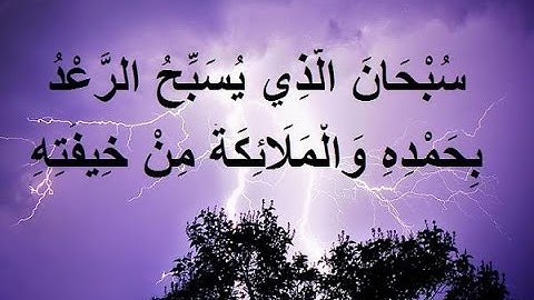 سورة الرعد كاملة الشيخ سعد الغامدي surah al raad