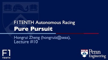 F1TENTH Autonomous Racing: Pure Pursuit