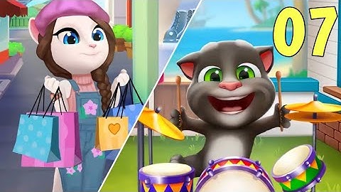 My Talking Tom 2 vs My Talking Angela 2 Gameplay Walkthrough Part 7 | Arleign Gameplay