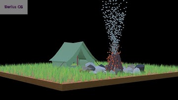 Low Poly Grass In Blender | Geometry Nodes Grass | Creating Grass with Geometry nodes