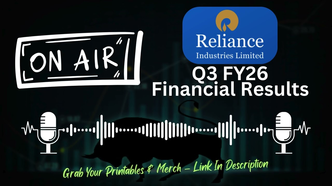 Reliance Industries Ltd Q3 FY26 Financial Results Explained | RIL Q3 Earnings, Profit, Revenue