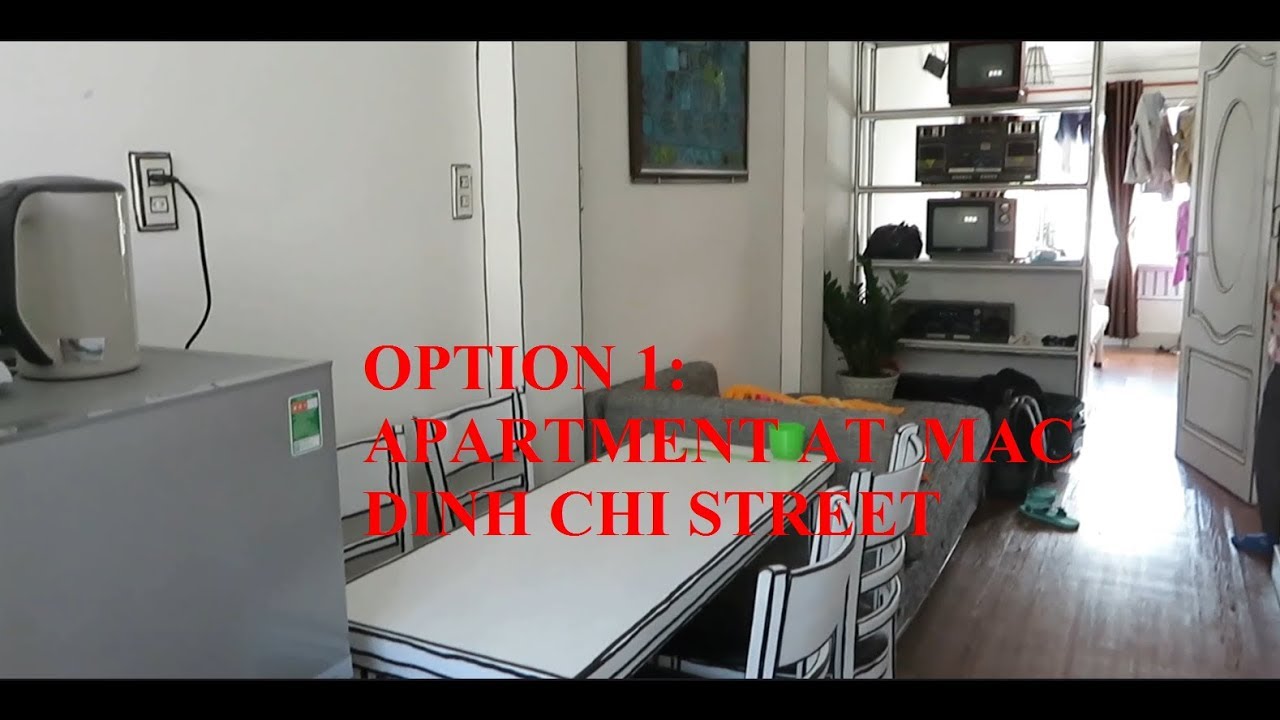 Dalat houses/apartments for rent Option 1 with the apartment at Mac