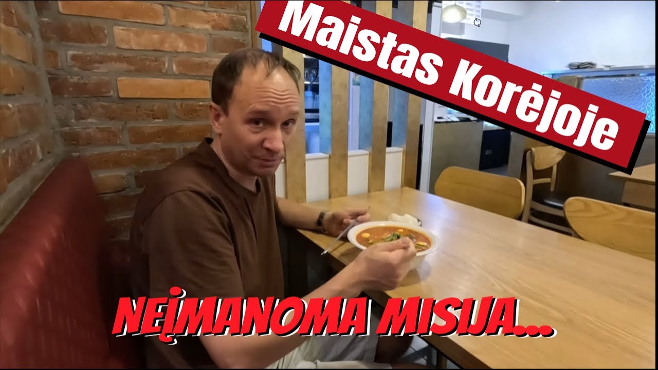 Maistas Pietų Korėjoje. Korėjietiška sriuba. Korėjietiškas maistas,