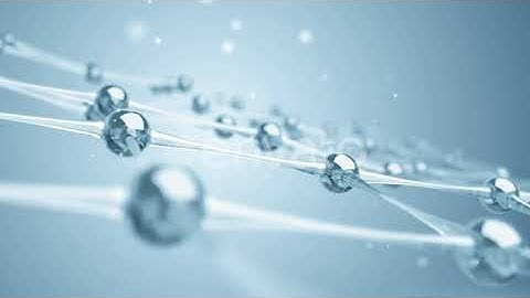 A Network of Molecules of Glass | Motion Graphics - Envato elements