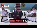 Trump arrives in Malaysia for Asean Summit