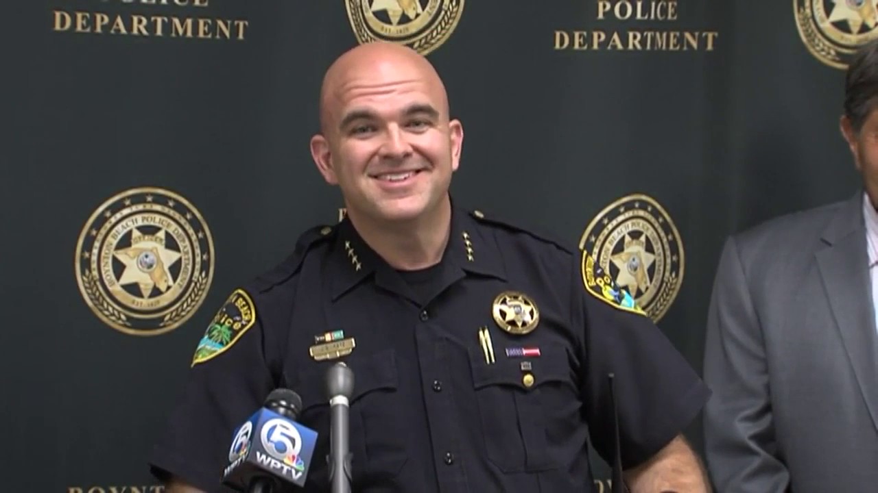 Boynton Beach Police Chief speaks about shootings - YouTube
