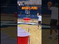 🥤🏀Basket-Pong: Beer pong but with basketballs and it’s full court. Bang! 💦 #basket #pong #new