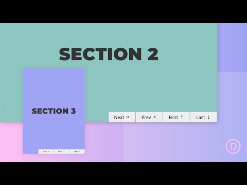 How to Add Sticky Page Navigation Links to Divi Sections