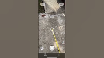 Using the measurement tool on iPhone