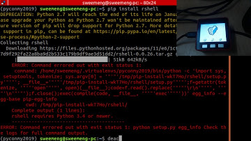 Setting Up RShell for micropython