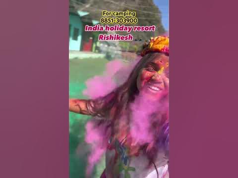 holi festival rishikesh