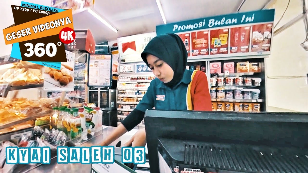 Suasana Indomaret Kyai Saleh 03 Semarang dalam Video 360 Derajat YouTube