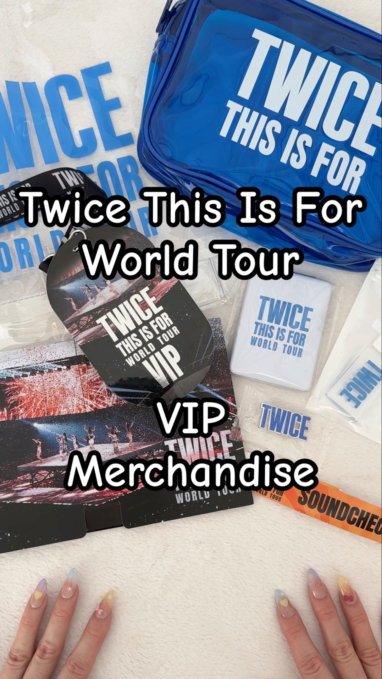 TWICE This Is For World Tour VIP Merch💕#TWICE #ThisIsForWorldTour