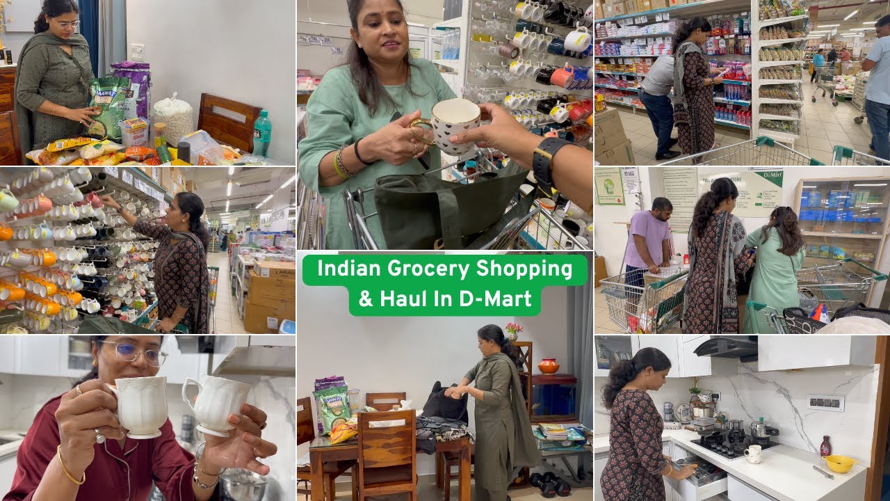 सारा Blame मुझ पर Indian Grocery Shopping & Haul In D-Mart | Me Time With My Dear Friend |