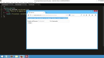 Tema 14: Sesiones PHP, Ejemplos prácticos: Página de acceso con usuario y contraseña (2)