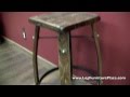 Whiskey Barrel Stave Bar Stool from LogFurniturePlace.com Whiskey Barrel Stave Bar Stool from LogFurniturePlace.com
