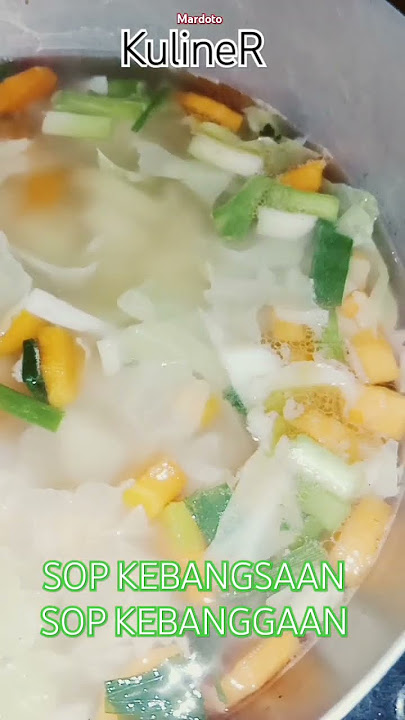 MENIKMATI SOP KEBANGSAAN & KEBANGGAAN - SADAR POSISI Happy Asmara || #kuliner