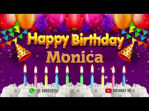 Monica Happy birthday