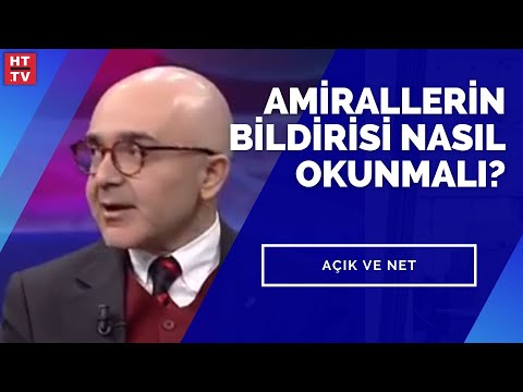 Amirallerin bildirisi nasıl