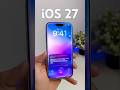 iOS 27 Confirmed ✅ Feature #shorts #ios27 #ios27features