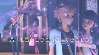 Umbrella scene | A thousand years  | Miraculous Ladybug | Edit