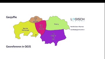 Georefereren en digitaliseren van een kaart in QGIS