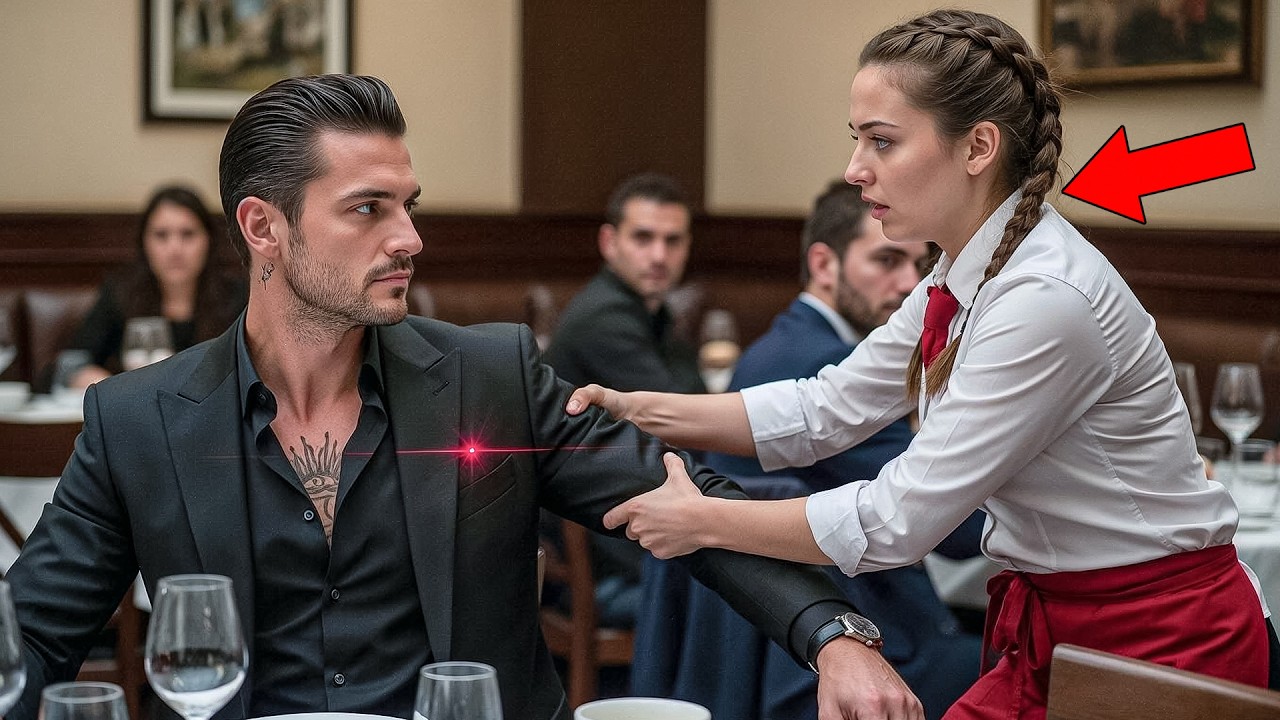 Poor Waitress Saw the Red Dot on the Mafia Boss’s Chest — And Moved First, Saving His Life...