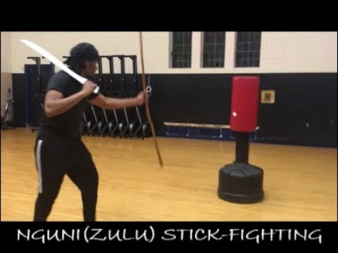 HAMA - Nguni (Zulu) Stick Fighting Freestyle 🐃 