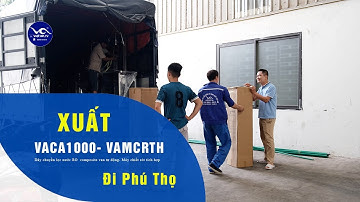Xuất dây chuyền lọc nước RO VACA1000- máy chiết rót tích hợp đi Phú Thọ