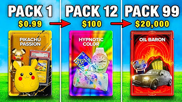 I OPENED EVERY CASE ON PACKDRAW... (MY GREATEST UNBOXING EVER!)
