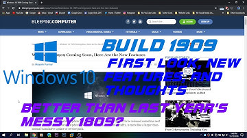 Windows 10 Build 1909 First Look, New Features, and Thoughts