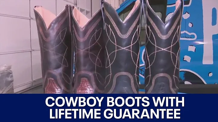 Cowboy boots from Alvies come with lifetime guarantee | FOX 7 Austin