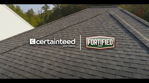 Fortified Roofing | CertainTeed