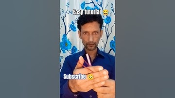 Easy tutorial magic tricks😱 #shortsviral #ytshorts #youtubeshorts #magic #shortsfeed #trending