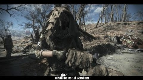 Ghillie mod redux - Fallout 4 mod| ScavengingGamer