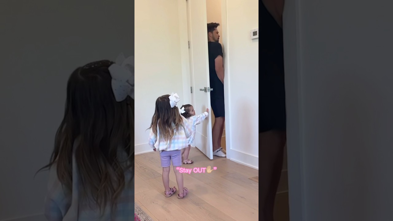 Toddlers Lock Dad Out Of His Room