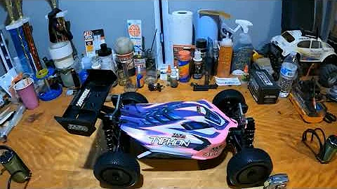 How I Turned a TLR Typhon Into a Speed Run Car! Arrma 6s New Speed Run Build! Blue Lightning